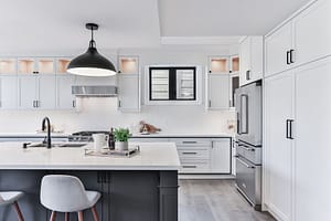 hot to build a kitchen island with sink and dishwasher